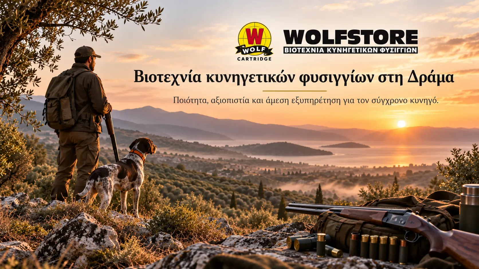 Wolfstore - Βιοτεχνία κυνηγετικών φυσιγγίων στη Δράμα